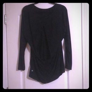 Size 12 Lululemon long sleeve open back